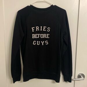 Brunette The Label Fries Before Guys Sweatshirt (vintage)